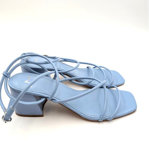 Marc Fisher LTD Nakita Strappy Sandals Women's Blue Size US8 EU39 - Picture 3 of 12